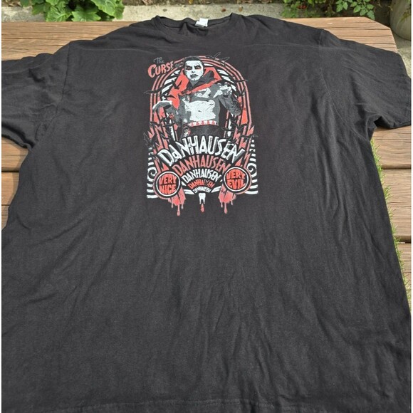 WWE The Curse Of Danhausen Graphic Tee All Elite Wrestling Cotton T Shirt XXXL - Picture 5 of 10